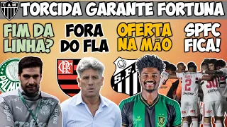 ABEL FALA EM SAÍDA! RENATO DEMITIDO; SP LIVRE DA QUEDA; OFERTA A ZAGUEIRO DO PEIXE; GALO SUPERA 10MI