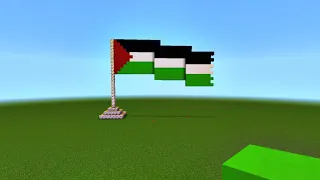membuat bendera Palestina terkeren di dunia #palestine #minicraft