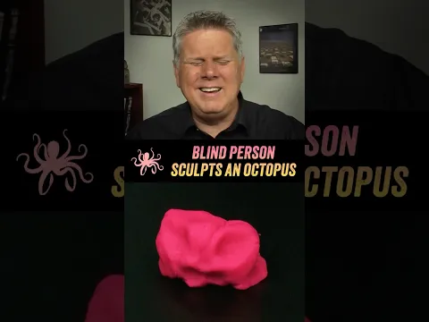 Blind Person Tries Sculpting An Octopus