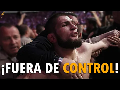 El día que Khabib Nurmagomedov perdió el control