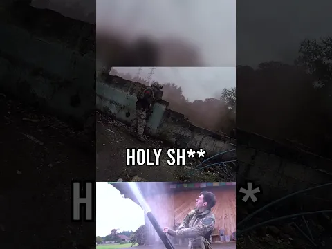 SUPER Rare Airsoft Mortar uses Co2 or Green gas to shoot water balloons or smoke grenades 😂