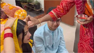FINALLY WEDDING FUNCTIONS BEGIN!!