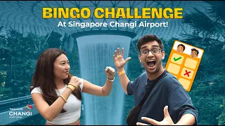 Bingo Challenge At Singapore Changi Airport!