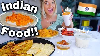 EATING INDIAN FOOD MUKBANG !!