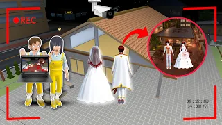 Yuta Mio Panik CCTV Merekam RUMAH HANTU PACARAN Di Belakang Rumah😱|Sakura School Simulator
