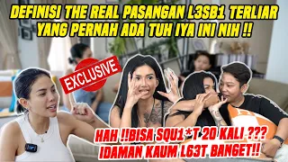 UHUY!! PASANGAN IDAMAN KAUM L3SB1OL4 BANGET INI !! ILY & RHEIN !! LI4RRRR BORRRRR !!