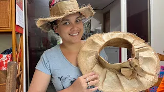 [VLOG] Moorea - Ma confection de Chapeau en KERE 👒😇✌🏼