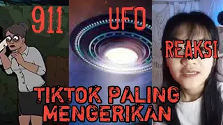 VIDEO TIKTOK PALING MENGERIKAN! BIKIN MERINDING!! ADA UFO DAN  PANGGILAN 911!!