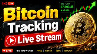 🔴 Bitcoin Live Tracking Chart #BTC