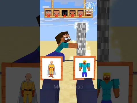 Herobrine Chooses Power to Stop Bedrock Wall💀| credit by@oreETV| #minecraft #shorts