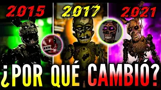 ¿Por Qué Cambió el Diseño de Springtrap? | Security Breach