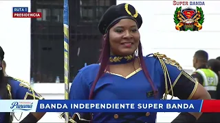 Banda Independiente Super Banda de Colón, desfile 4 de noviembre, ruta presidencial.