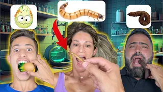 Who can eat the worst food?!😱