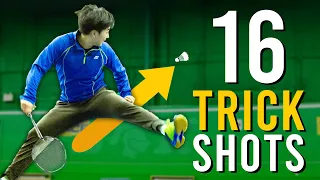 16 Badminton Trick-shots You NEED TO KNOW