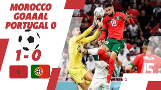 UNBELIEVABLE! Morocco scores against Portugal | هدف خيالي للمغرب