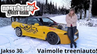 M111 TURBO NISSAN S13.32 PROJEKTI ETENEE