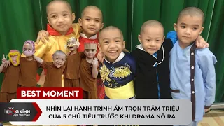 Nhìn lại hành trình ẳm trọn trăm triệu của 5 chú tiểu trước khi drama nổ ra