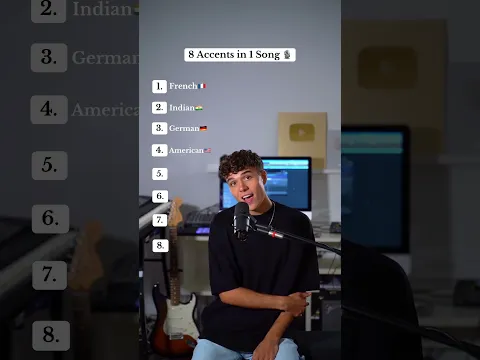 8 Accents in 1 Song!