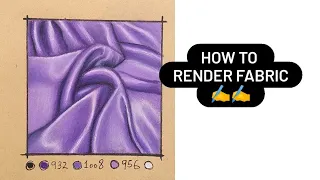 purple Fabric rendering / with prisma colors ⁦⁦✔️⁩