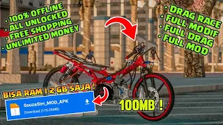 Main Game Offline Modifikasi Motor Drag Terlengkap Cuma 100MB di Android