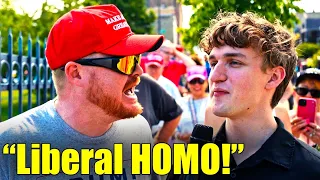 I Got RUN OUT of a Trump Rally, OUT OF CONTROL!