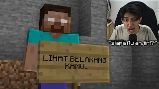Temen NOOB Aku Kira Mereka Sendirian di Dunia Minecraft Mereka ..