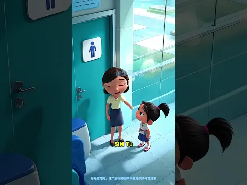 ¿Por qué Chinki entró al baño de los niños? #shorts #tendencia