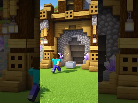 Minecraft Mine Entrance ⛏️