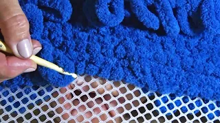 4 IDEAS how to make a rug with your own hands, needlework, crafts,  рукоделие, costura