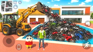 Jack Filled The Entire Swimming Pool with Bikes 🏍️🏄‍♀️ll Indian Theft Auto Simulator 