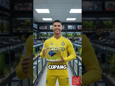 Kontes ikan cupang di sekolah #shorts #shortvideo #ronaldo #messi
