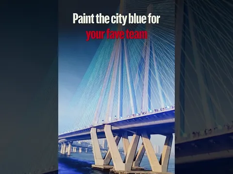 When their team plays, Mumbai shows up. Show your support on YouTube Shorts with #AamchiBlue