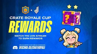 EMOTE GRATIS | FINALES DIA 2 CRATE ROYALE CUP x JYNXZI CLASH ROYALE