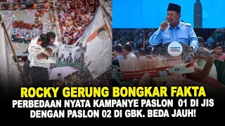 BONGKAR FAKTA PERBEDAAN NYATA KAMPANYE PASLON 01 DI JIS DGN PASLON 02 DI GBK. BEDA JAUH!
