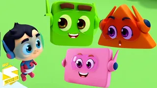 Canción de formas para aprender sobre figuras geometricas en español