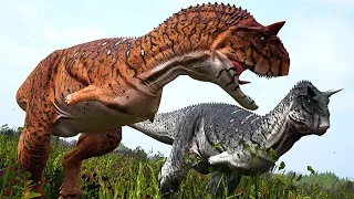 PÂNTANO Super PERIGOSO, Dupla De Carnotaurus! | Path of Titans (#8) (PT-BR)