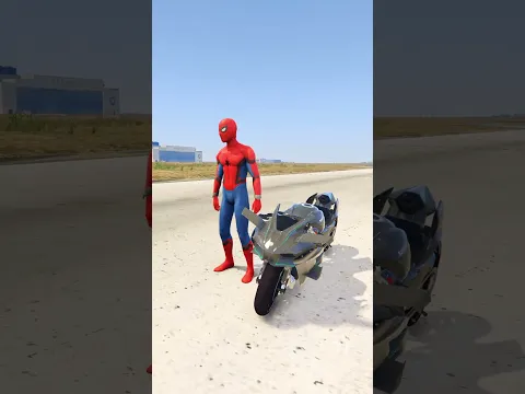 GTA V : PIG CAR VS NINJA H2R IN GTA 5 ! #gta  #gta5thar #shorts #viral #gta #gta5