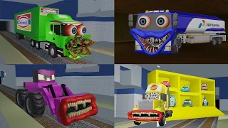 Compilation There's Horror Secret Place Truck Delivery Cars, Oil, Suply ‼️ SAKURA SCHOOL SIMULATOR