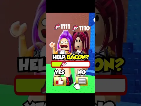 POV No One Wanted to Play With Bacon, But | Escape Tsunami For Brainrots!#escapetsunamiforbrainrots