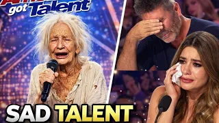 An elderly mother surprises the audience and moves the judges to tears with her singing on stage AGT