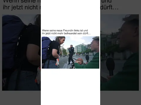 Wenn seine neue Freundin links ist 😞