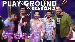 Vlog 1 - Playground 2 | Harsh Beniwal @ashishchanchlanivines @CarryMinati @officialscoutop @triggeredinsaan