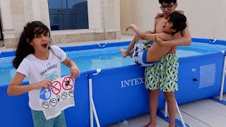 رمية المسبح الخارقة   !