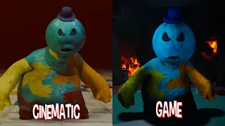 doey is losing control of himself - game vs cinematic (poppy playtime)