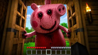 Sobrevivi a PEPPA PIG ATERRADORA en Minecraft