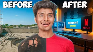I Transformed My Roof Into A Gaming Room!