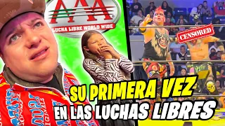 LLEVE A MI HIJA A LA LUCHA LIBRE - MUCHA 5ANGR3