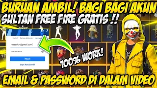 BAGI BAGI AKUN SULTAN FF GRATIS TERBARU 2022 NO TIPU || SPESIAL 200K SUBSRIBER!!