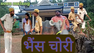 भैंस चोरी होय गय/bhainsh chori/#sonumalang/#comedy/#trending