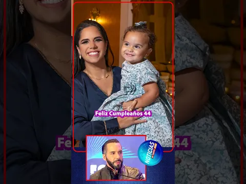 Primera Dama Gabriela de Bukele publica un emotivo mensaje para Nayib Bukele en su cumpleaños
